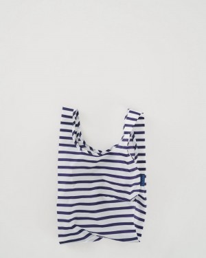 Baggu Baby Reusable Bags Blue White | 5486-DMTGZ