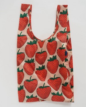 Baggu Big Reusable Bags Coral | 8352-CRMNT