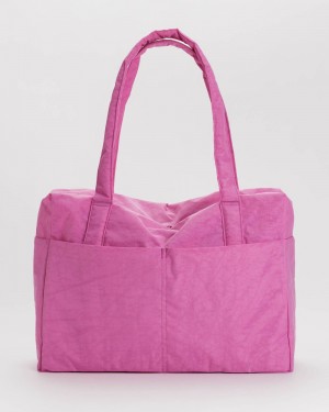 Baggu Cloud Carry-on Tote Bags Pink | 6918-NRMIO