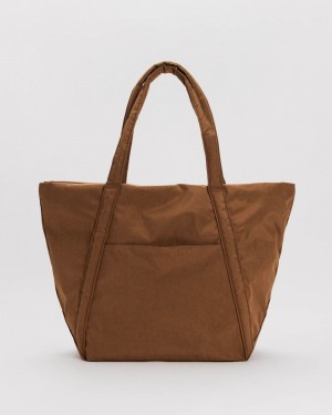 Baggu Cloud Tote Bags Brown | 9608-PCZNG