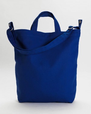 Baggu Duck Tote Bags Blue | 8012-TZMJP