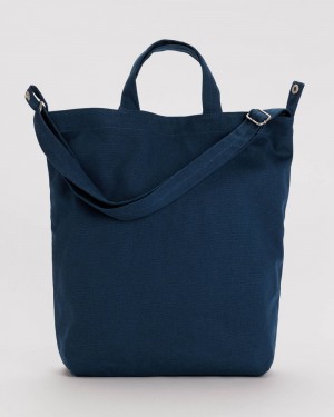 Baggu Duck Tote Bags Navy | 9465-OKXQL