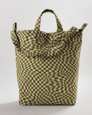 Baggu Duck Tote Bags Olive | 1726-XVLNI