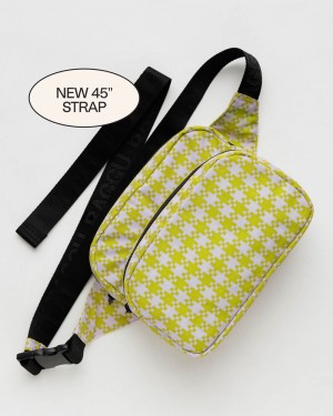 Baggu Fanny Pack Crossbody Bags Yellow | 4361-AVHPB