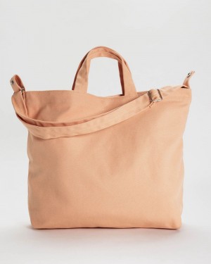 Baggu Horizontal Duck Tote Bags Beige | 5836-FVYNG