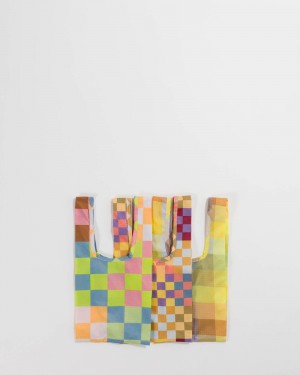 Baggu Mini Set of 3 Reusable Bags Multicolor | 9801-VTHQS