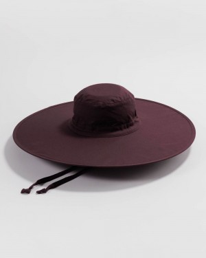 Baggu Packable Sun Hats Dark Brown | 6041-GMBNA