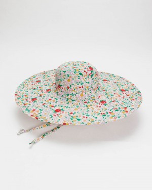 Baggu Packable Sun Hats Multicolor | 9146-WXEYZ