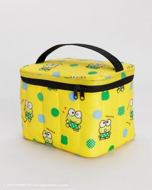 Baggu Puffy Lunch Bags Yellow | 8630-HMPQY