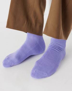 Baggu Ribbed Socks Blue | 3625-UZKDL