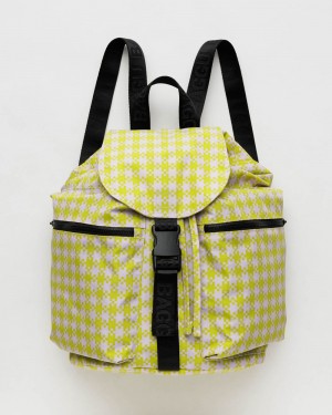 Baggu Sport Backpack Yellow | 1376-SGMLN