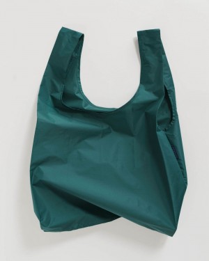 Baggu Standard Reusable Bags Green | 5214-JMGID