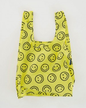 Baggu Standard Reusable Bags Yellow | 2954-PVTSO