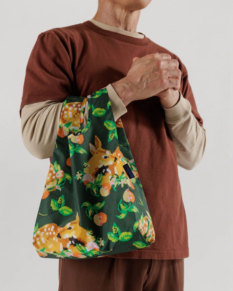 Baggu Baby Reusable Bags Green | 9586-KWFUM