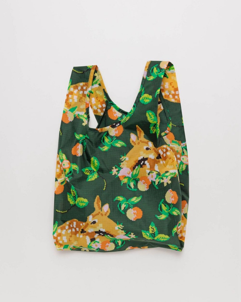 Baggu Baby Reusable Bags Green | 9586-KWFUM