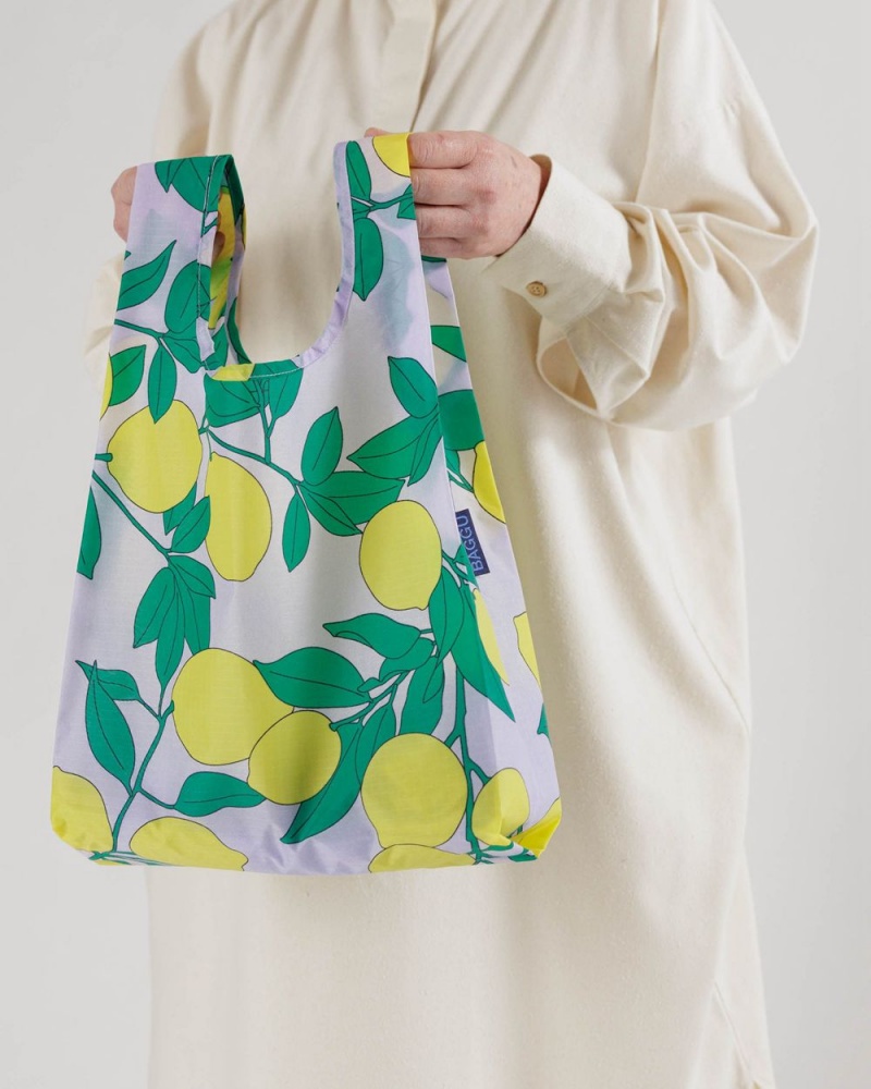 Baggu Baby Reusable Bags Lemon | 5983-LPVFX