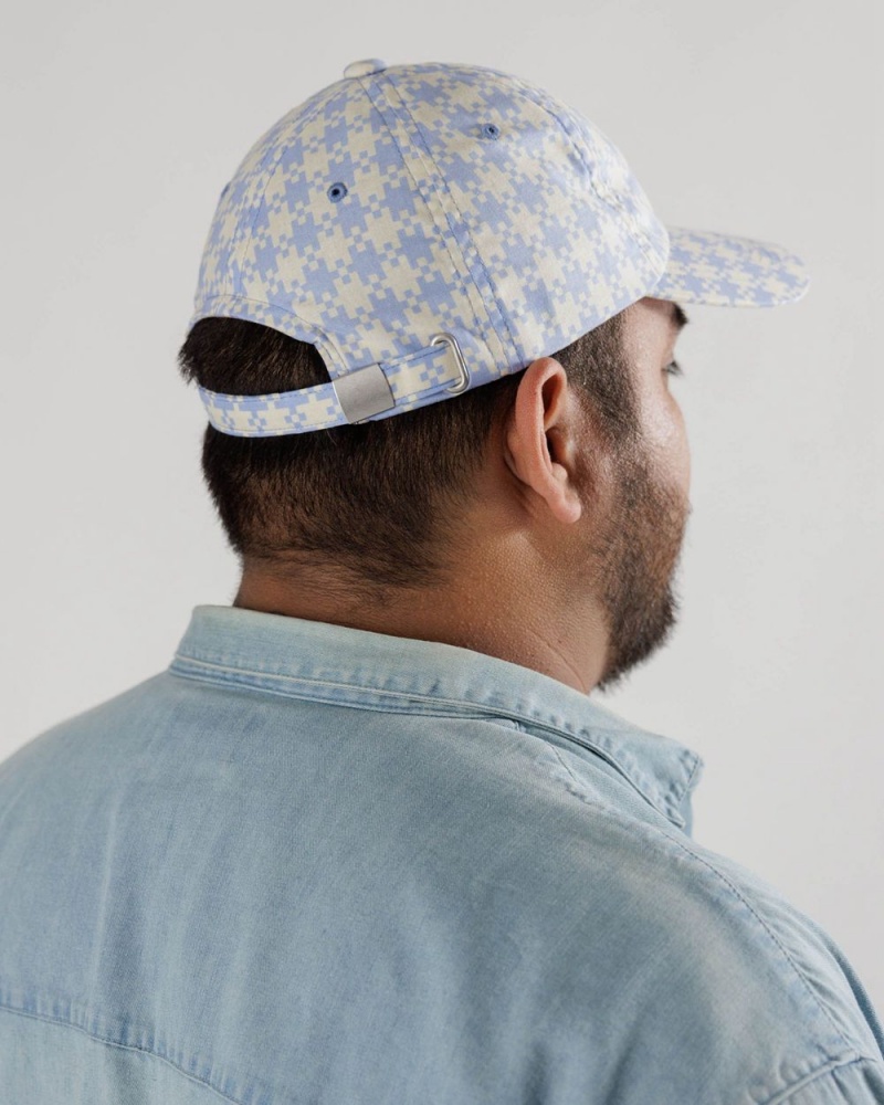 Baggu Baseball Cap Hats Blue | 5746-QPCFS