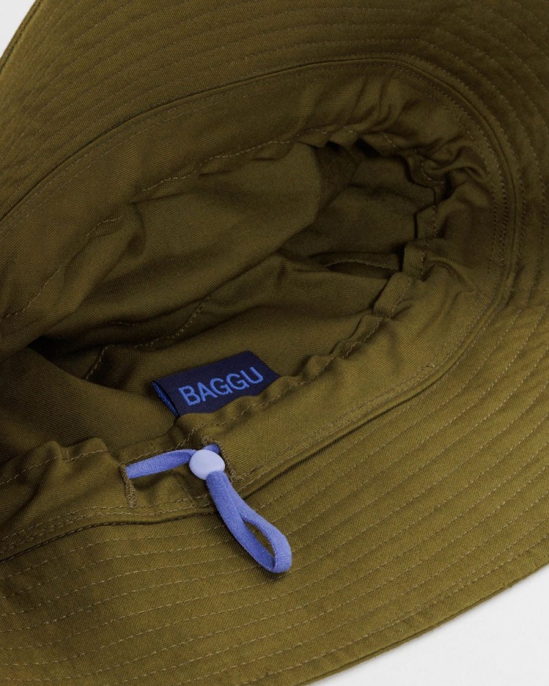 Baggu Bucket Hats Olive | 3287-ZHVUG