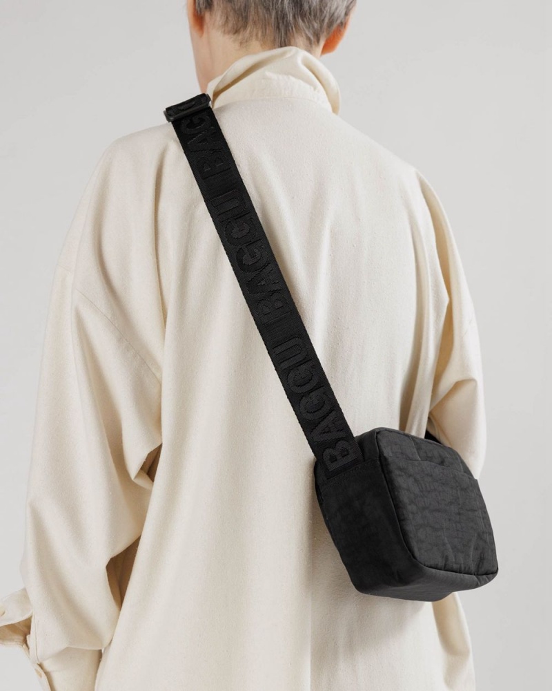 Baggu Camera Crossbody Bags Black | 2538-MBVYC