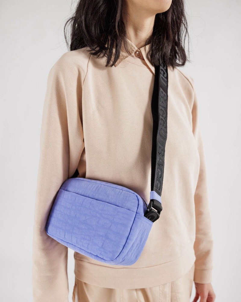 Baggu Camera Crossbody Bags Blue | 3895-XLCIJ