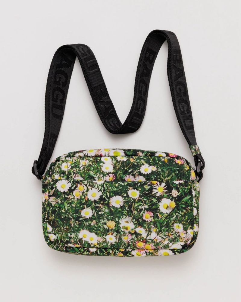 Baggu Camera Crossbody Bags Green | 2486-AGOFJ