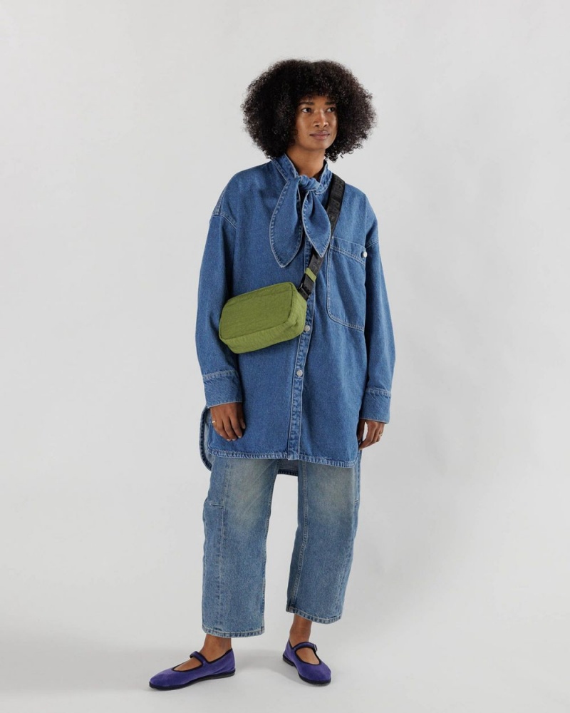 Baggu Camera Crossbody Bags Green | 3482-HJBDI