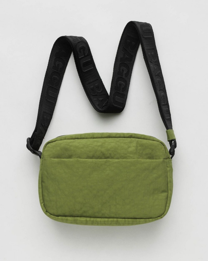 Baggu Camera Crossbody Bags Green | 3482-HJBDI