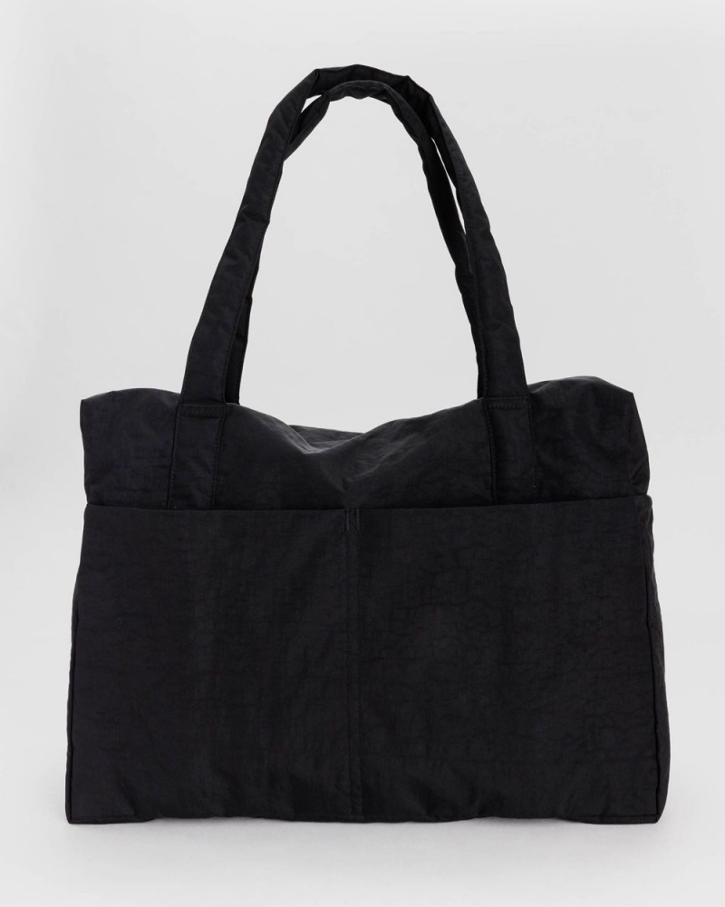 Baggu Cloud Carry-on Tote Bags Black | 6741-RJLXU