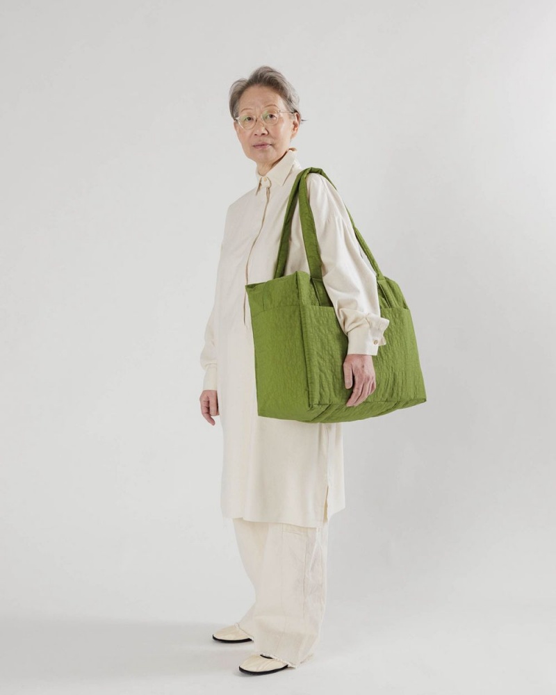 Baggu Cloud Carry-on Tote Bags Olive | 5638-XQFBG