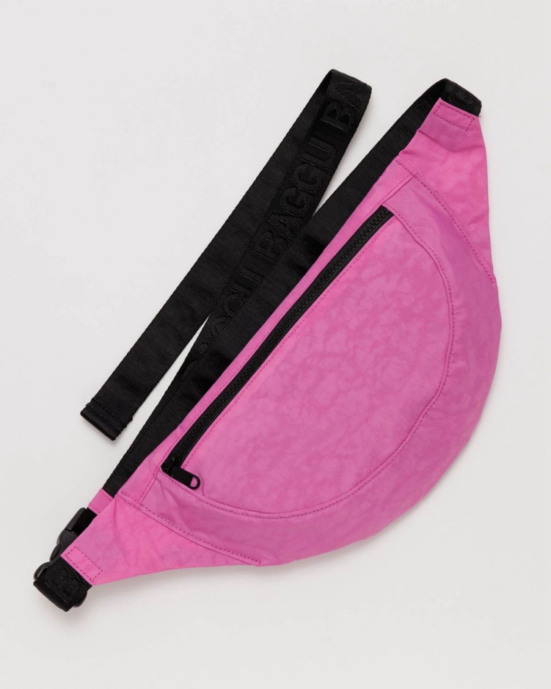 Baggu Crescent Fanny Pack Crossbody Bags Pink | 2980-GAIRZ