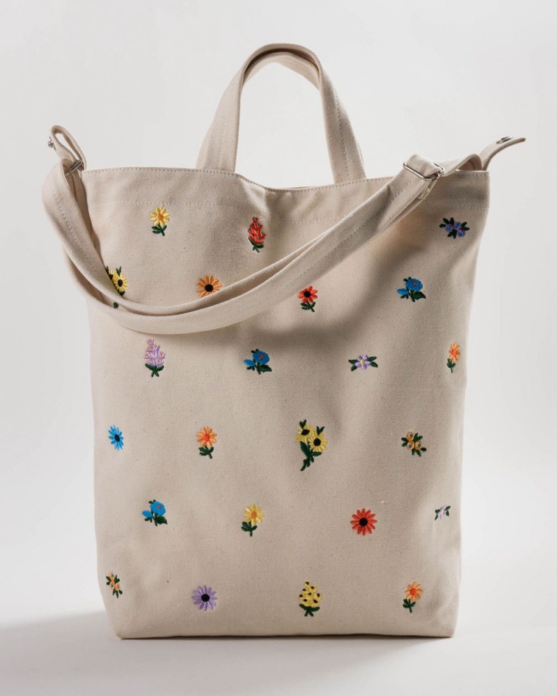 Baggu Duck Tote Bags Beige | 8274-SKNJE