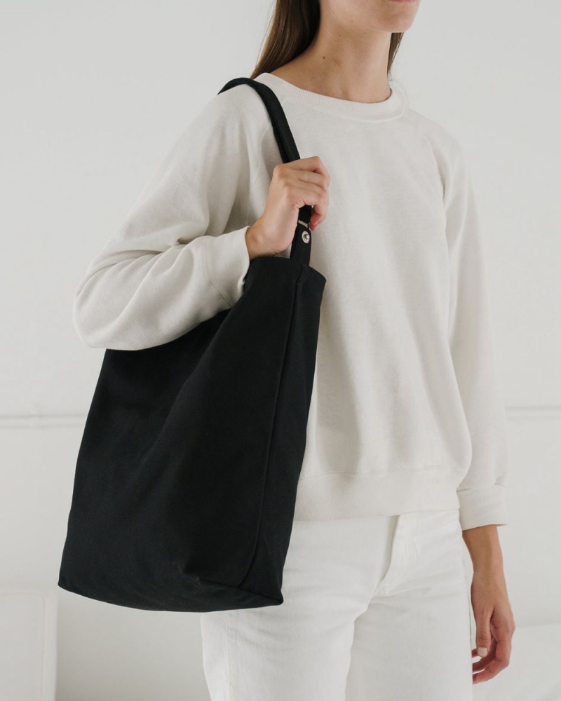 Baggu Duck Tote Bags Black | 2813-FAHKC