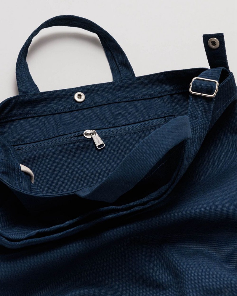 Baggu Duck Tote Bags Navy | 9465-OKXQL