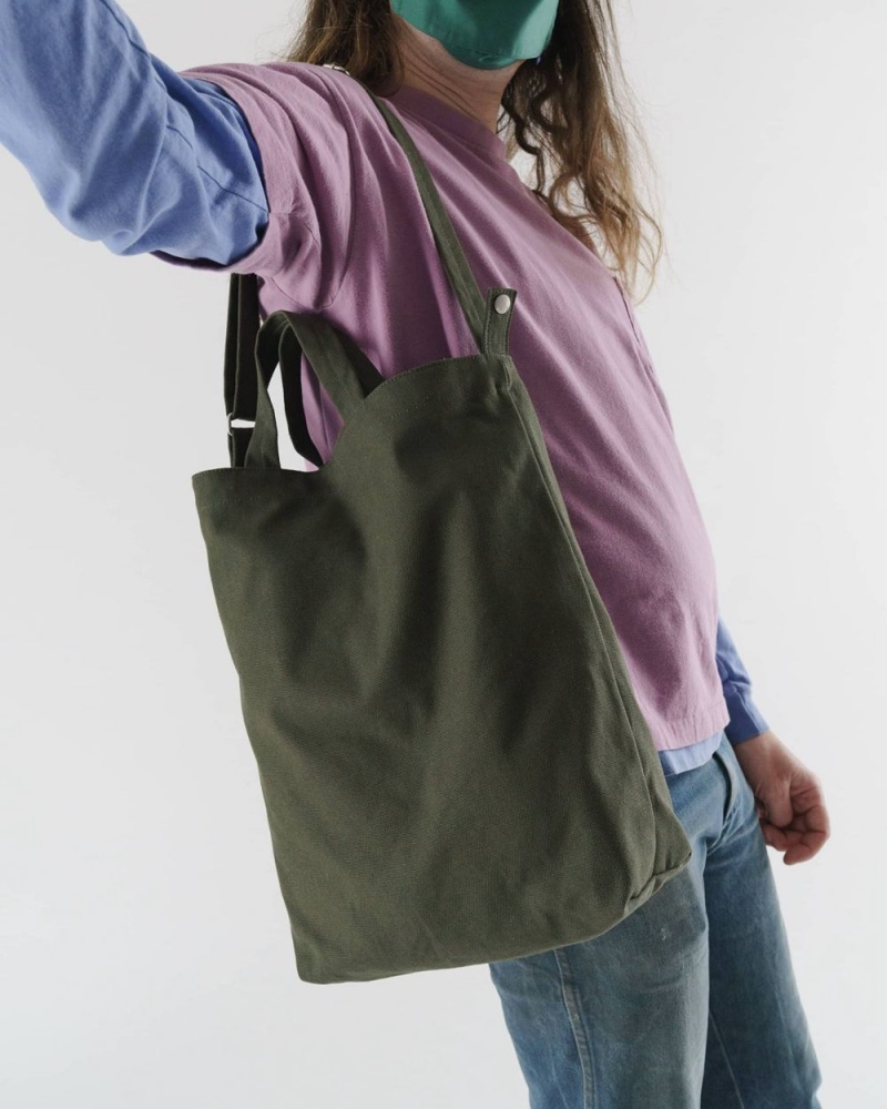 Baggu Duck Tote Bags Olive | 3548-YDMTN