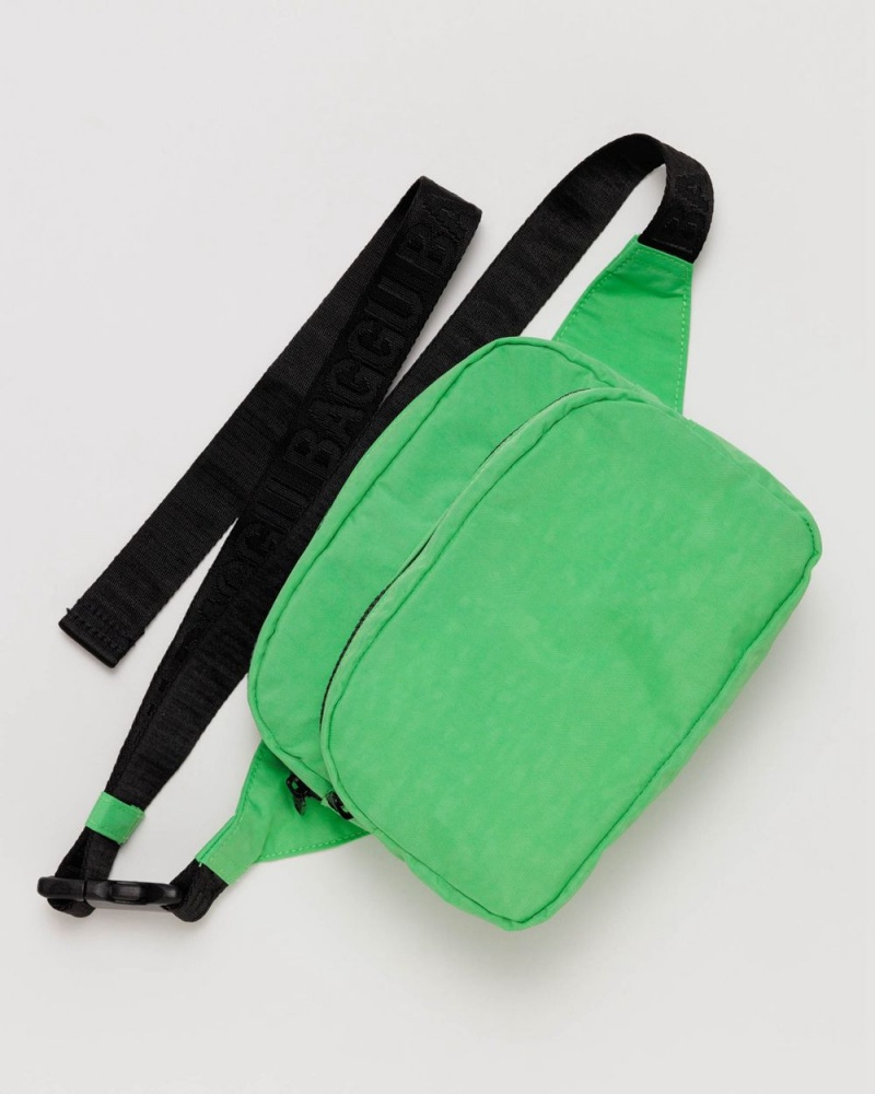 Baggu Fanny Pack Crossbody Bags Green | 5937-XYMKL