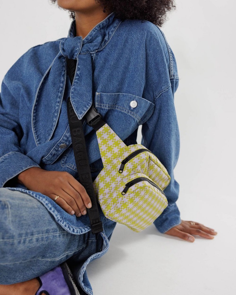 Baggu Fanny Pack Crossbody Bags Yellow | 4361-AVHPB