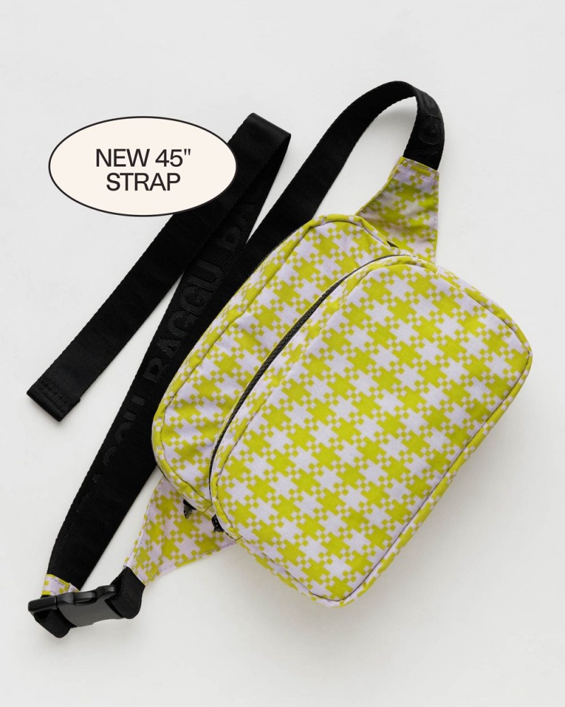 Baggu Fanny Pack Crossbody Bags Yellow | 4361-AVHPB