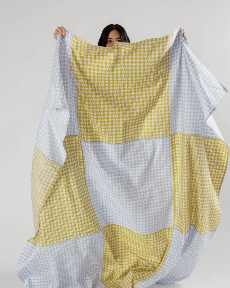 Baggu Giant Reusable Cloth Yellow White | 9705-CLKFR