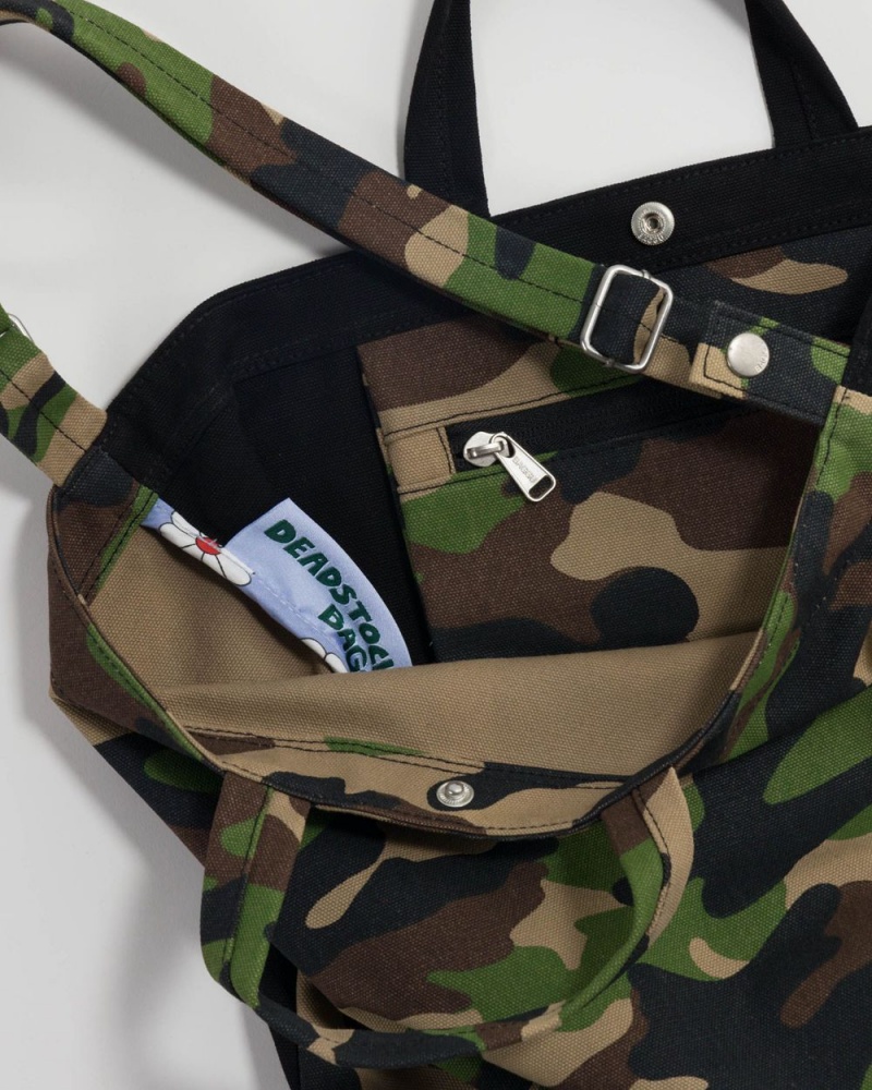 Baggu Horizontal Duck Tote Bags Camo | 2103-RXVTU