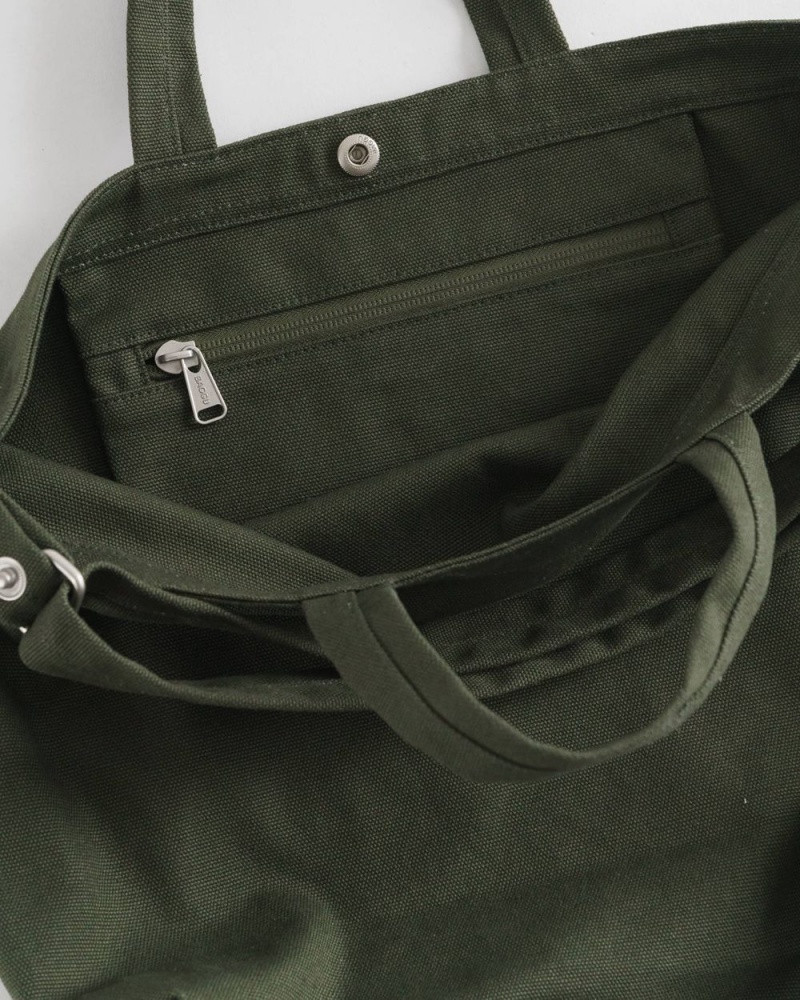 Baggu Horizontal Duck Tote Bags Green | 3971-FEVTA