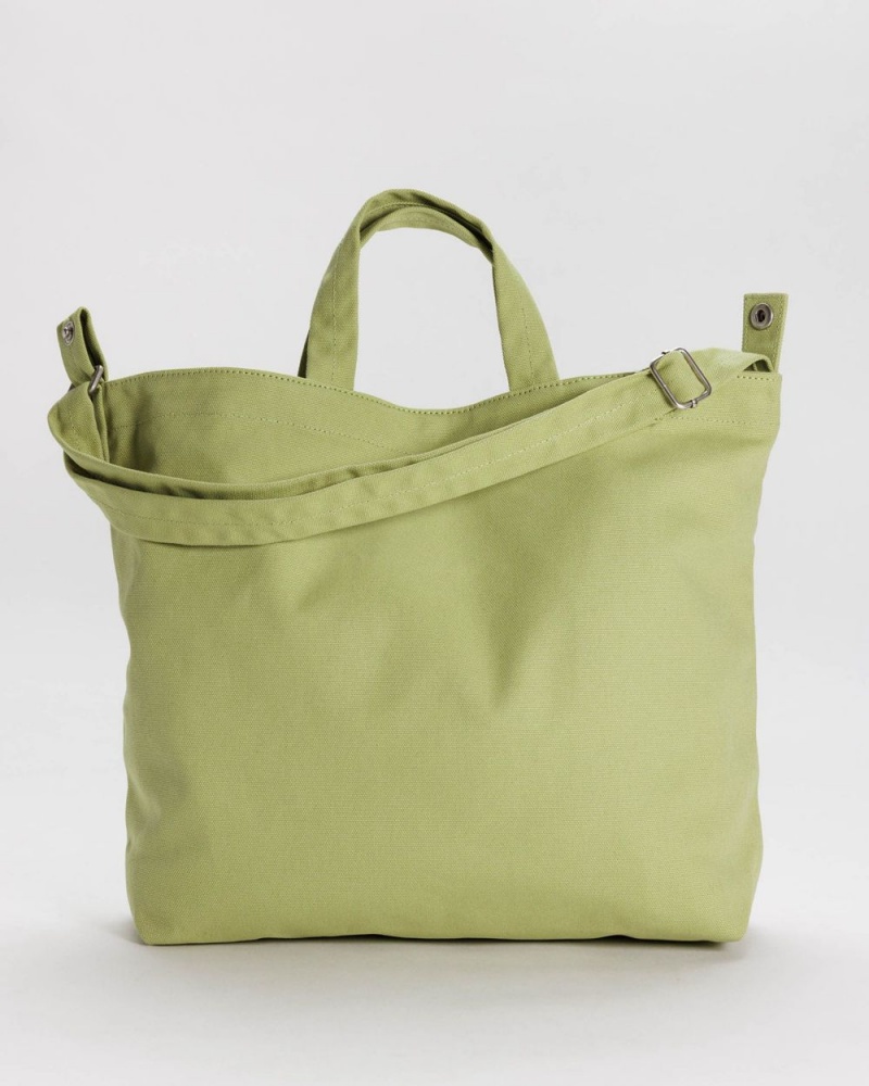 Baggu Horizontal Duck Tote Bags Green | 5964-BECMA