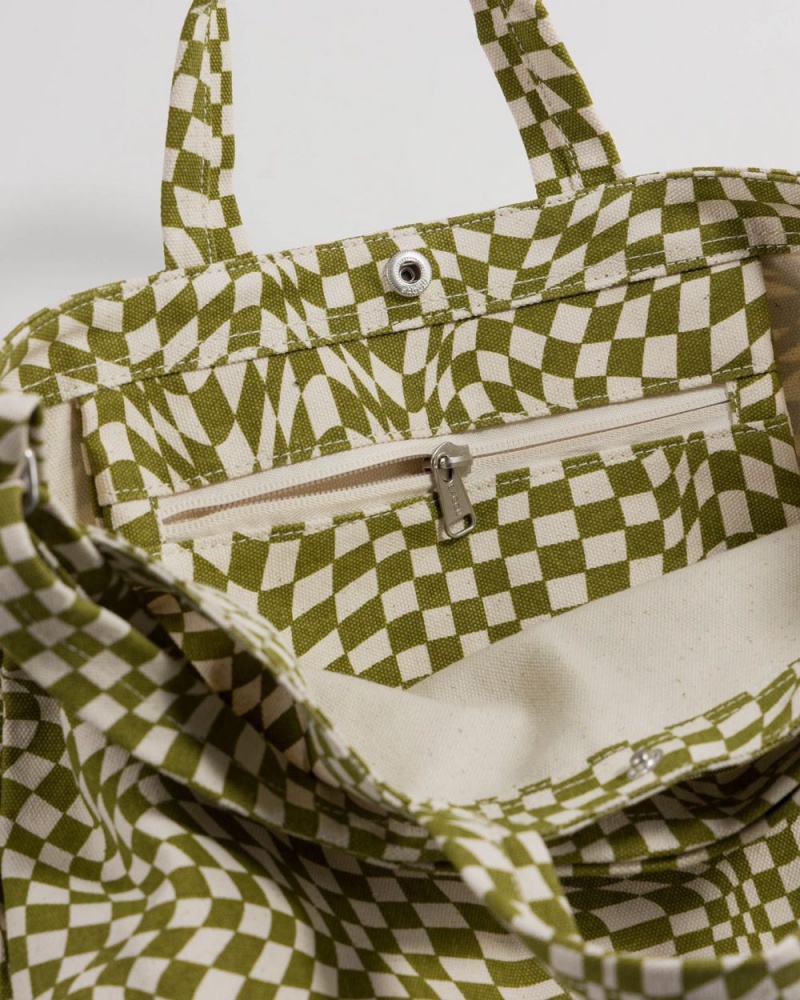 Baggu Horizontal Duck Tote Bags Olive | 3891-NYOHP