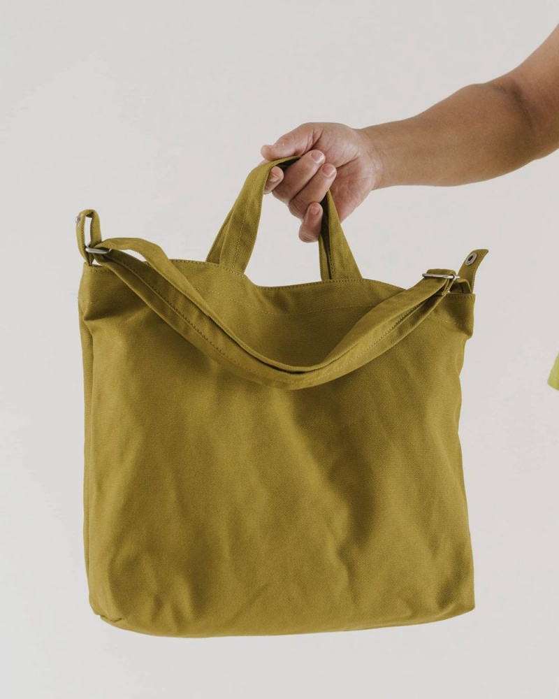 Baggu Horizontal Duck Tote Bags Olive | 9853-NAWBU