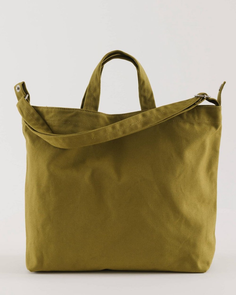 Baggu Horizontal Duck Tote Bags Olive | 9853-NAWBU