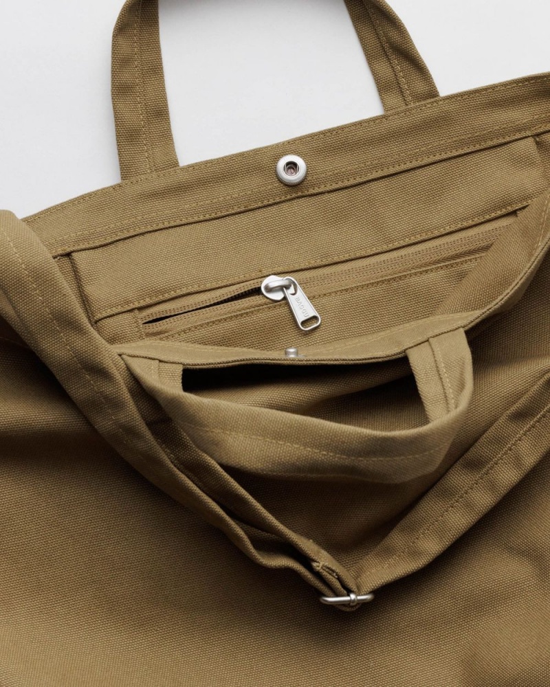 Baggu Horizontal Duck Tote Bags Olive | 9301-SVPGZ