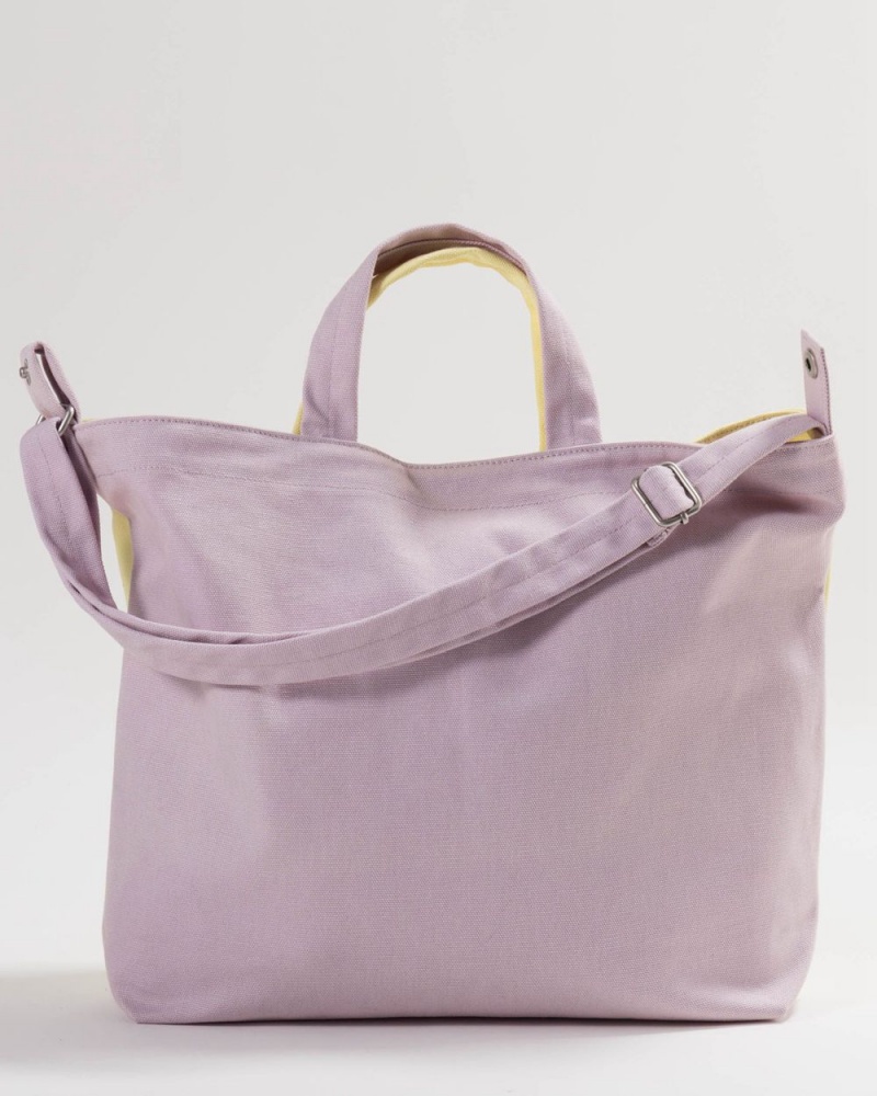 Baggu Horizontal Duck Tote Bags Purple | 4896-DNWQP