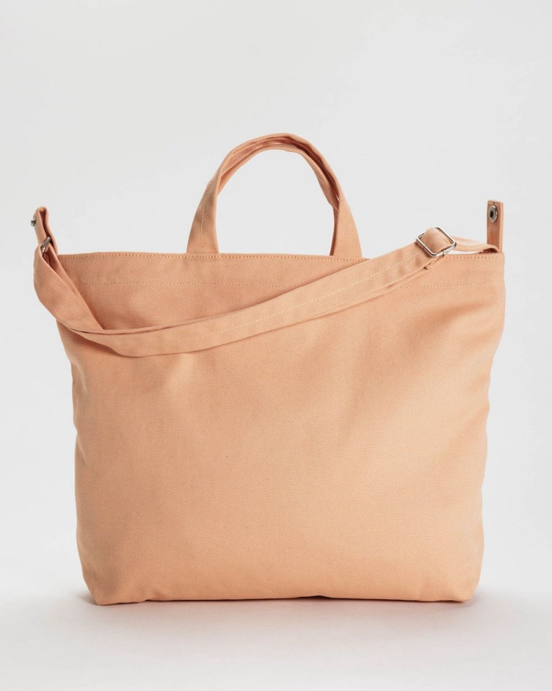 Baggu Horizontal Zip Duck Tote Bags Beige | 5071-CWHQS