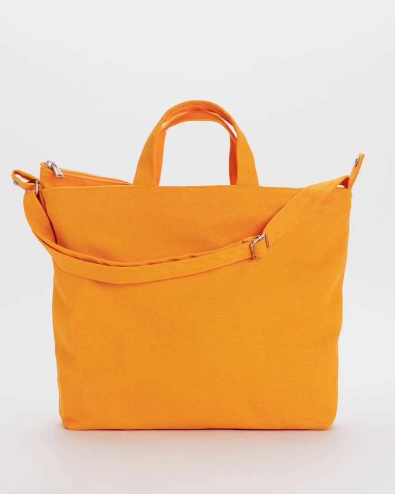 Baggu Horizontal Zip Duck Tote Bags Orange | 8536-HUWAS