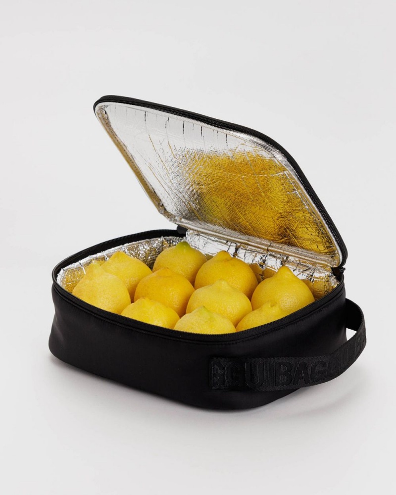 Baggu Lunch Box Lunch Bags Black | 4237-PRMDS