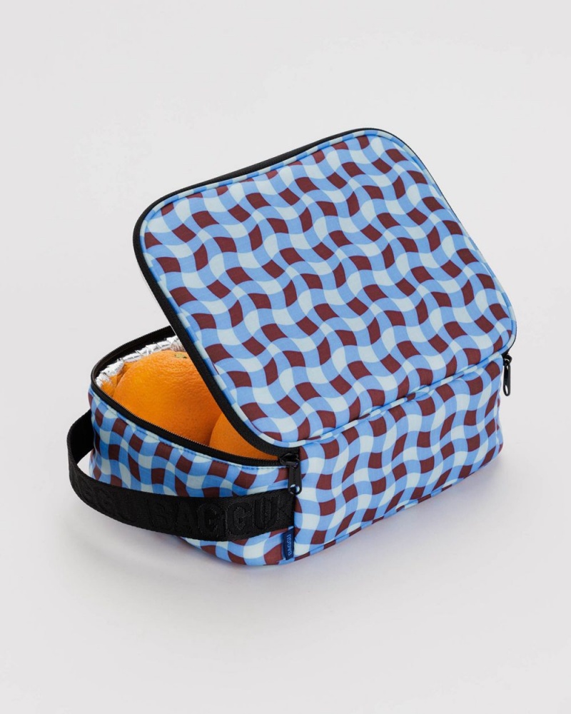 Baggu Lunch Box Lunch Bags Blue | 8312-YFIOM